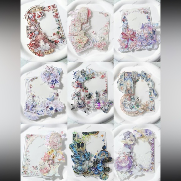 Waterproof PET Tape cute, lovely,Flower, journal sticker, Notebook, hand account - Picture 5 of 6